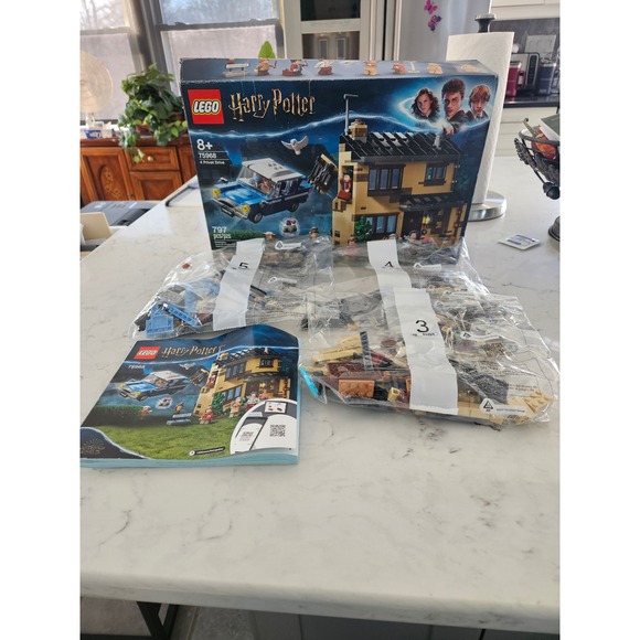Lego Other - LEGO Harry Potter 75968 4 Privet Drive Instructions Book Parts Kit bags 3, 4, 5